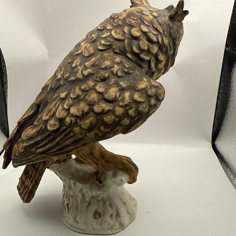 Vtg 1969 Goebel Hummel W Germany Screech Owl Porcelain Bird Figurine CV99 Matte